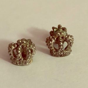 Juicy couture small crown studs